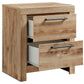 Hyanna - Tan Brown - Two Drawer Night Stand