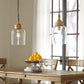 Faiz - Transparent - Glass Pendant Light