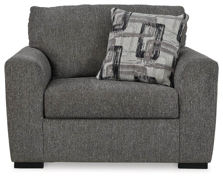 Gardiner - Pewter - Chair And A Half - Forward Furniture