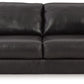 Amiata - Onyx - Sofa - Leather Match