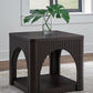 Yellink - Black - Square End Table