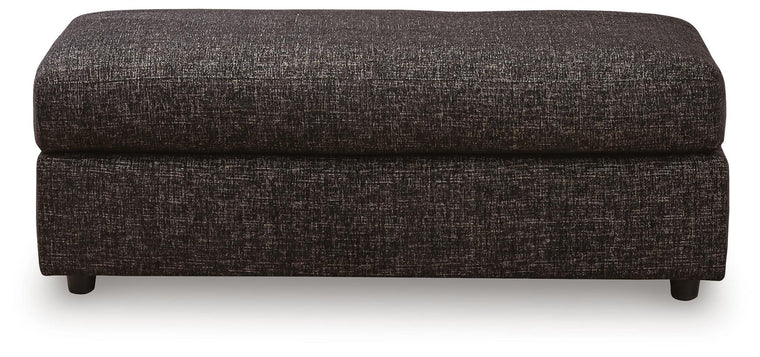 Lentiz - Oversized Accent Ottoman - Onyx