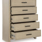 Calmoro - Five Drawer Chest - Gray
