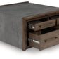 Kallenny - Brown / Gray - Square Cocktail Table - Forward Furniture