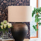 Newgerhard - Brown / Black - Metal Table Lamp