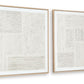 Andorfield - Wall Art Set (Set of 2) - Beige / Black / White