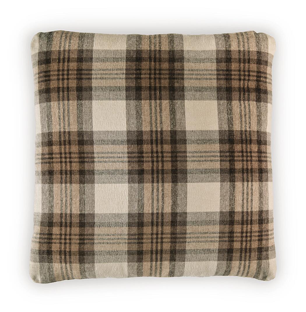 Varnburg - Pillow (Set of 4) - Brown / Cream