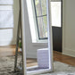 Evesen - Champagne - Floor Standing Mirror With Storage