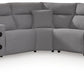 Modmax II - Reclining Sectional - Salt And Pepper