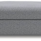 Bealton - Salt And Pepper - Oversized Accent Ottoman