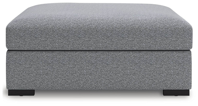 Bealton - Salt And Pepper - Oversized Accent Ottoman - Forward Furniture