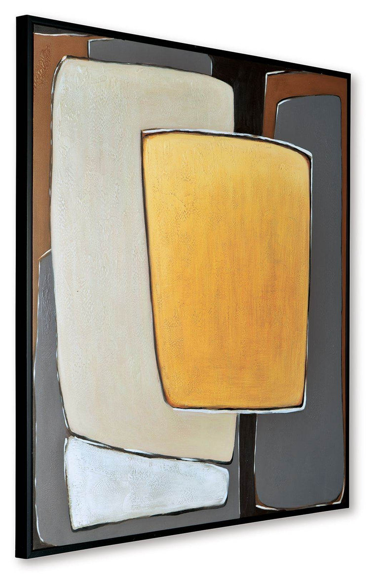 Actman - Cream / Brown / Gray - Wall Art - Forward Furniture