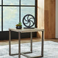 Dalenville - Gray - Rectangular End Table