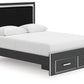 Zuraleus - Upholstered Panel Platform Storage Bed