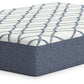 12 Inch Chime Elite 2.0 - Full Mattress - White / Blue
