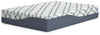 12 Inch Chime Elite 2.0 - Full Mattress - White / Blue