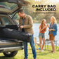 11.5 x 11.5 ft Pop Up Canopy Tent with 1-Button Push Easy Setup, UPF 50+ 2-Tier Instant Canopy with Carry Bag, Dark Grey