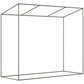 6.6' x 2.5' x 5.5' Patio Hot House, Walk-in Garden Greenhouse with Steel Frame, Door, Window for Balcony, Patio, White