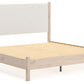 Cadmori - Upholstered Panel Bed