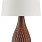 Cartford - Brown - Ceramic Table Lamp (Set of 2)