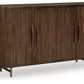 Amickly - Dark Brown - Accent Cabinet