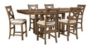 7 Pc. Table, 6 Barstools