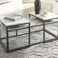 Donnesta - Gray / Black - Occasional Table Set (Set of 3)