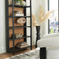 Abyard - Black / Natural - Bookcase