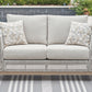 Seton Creek - Gray - Loveseat With Cushion