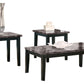 Maysville - Black - Occasional Table Set (Set of 3)