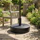 Black Fillable Patio Umbrella Base for 1.5"/1.9" Poles