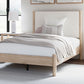 Cadmori - Upholstered Panel Bed