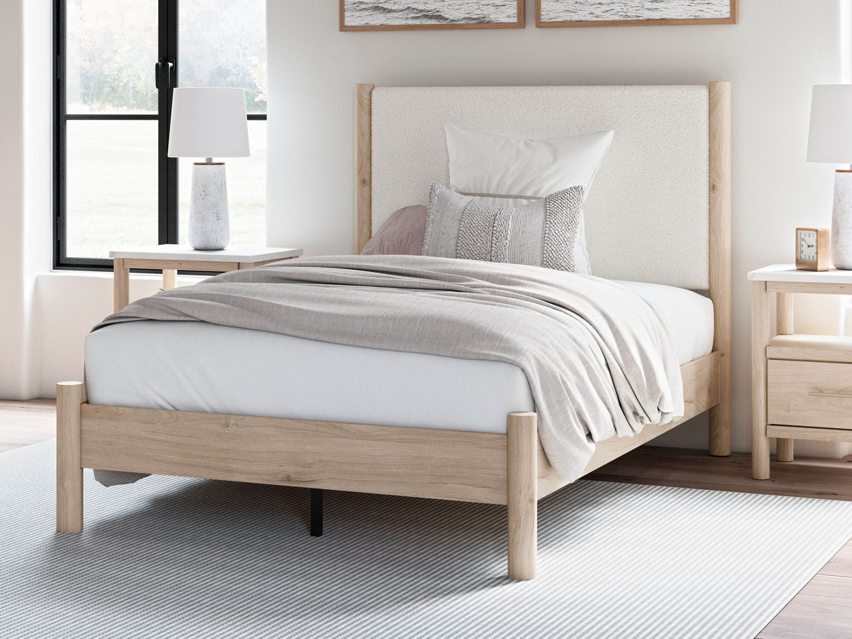 Cadmori - Upholstered Panel Bed - Forward Furniture