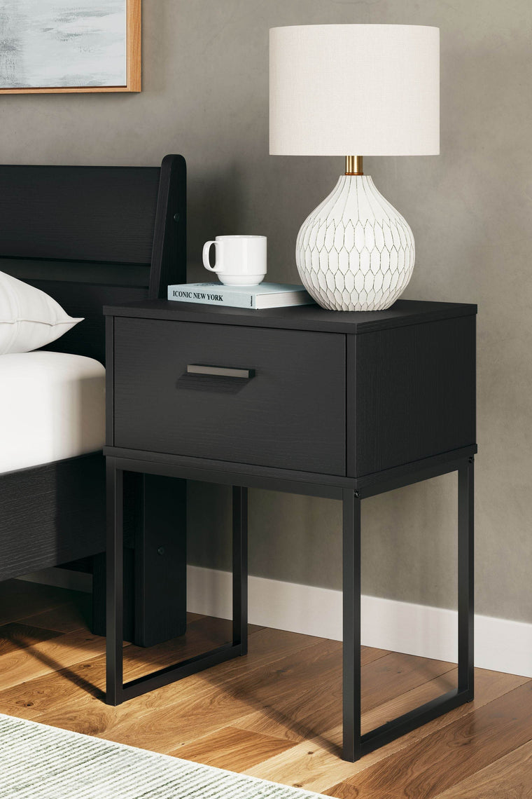 Socalle - One Drawer Night Stand - Forward Furniture