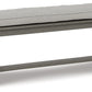 Visola - Bench with Cushion - Gray