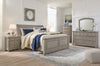 Lettner - 4 Pc. - Dresser, Mirror, Chest, Queen Sleigh Bed - Light Gray