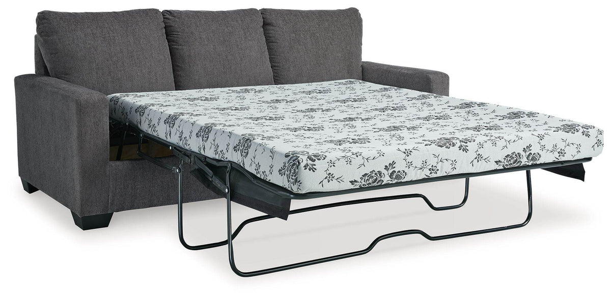 Rannis - Pewter - Queen Sofa Sleeper - Fabric - Forward Furniture