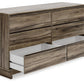 Shallifer - Brown - Six Drawer Dresser