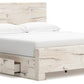 Lawroy - Panel Bed With Storage