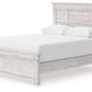 Makidern - Panel Storage Bed With Under Bed Storage Unit