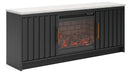 Faux Firebrick Fireplace Insert