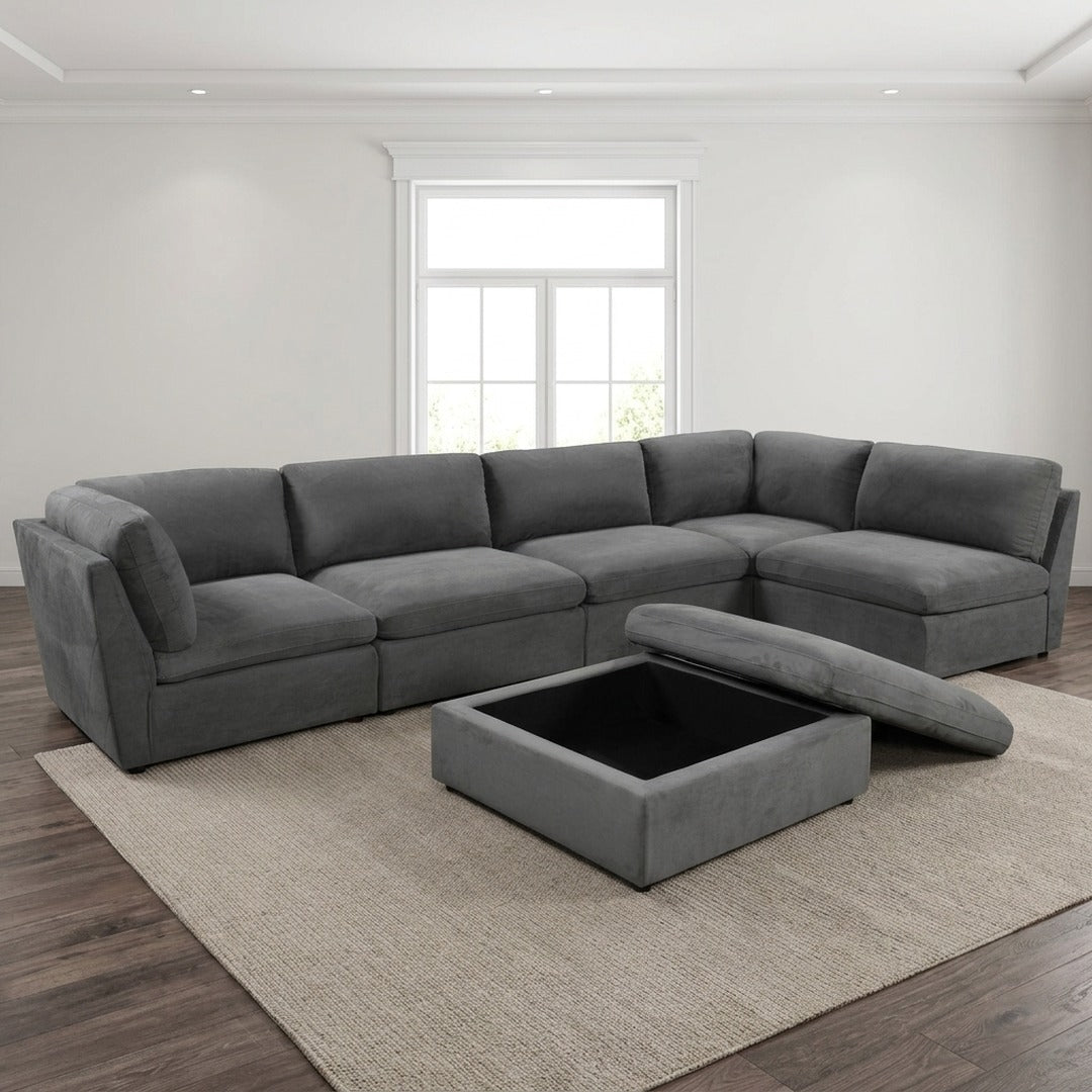 Long Beach Modular Cloud Couch Per Pc