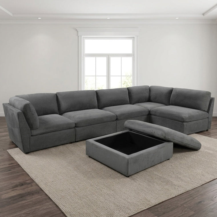 Long Beach Modular Cloud Couch Per Pc