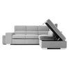 Bel Air Storage Sectional Sofa Bed — Reversible Chaise