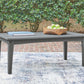 Cove Beach - Rectangular Cocktail Table - Gray