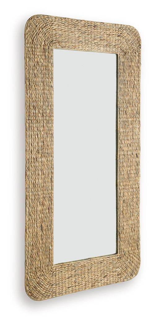 Norigan - Natural - Floor Mirror - Forward Furniture
