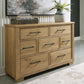 Galliden - Light Brown - Dresser