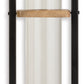 Colburn - Wall Sconce - Natural / Black