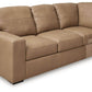 Bandon - Toffee - 4-Piece Sectional With Raf Loveseat - Leather Match - Forward Furniture