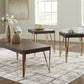 Bandyn - Brown / Champagne - Occasional Table Set (Set of 3)